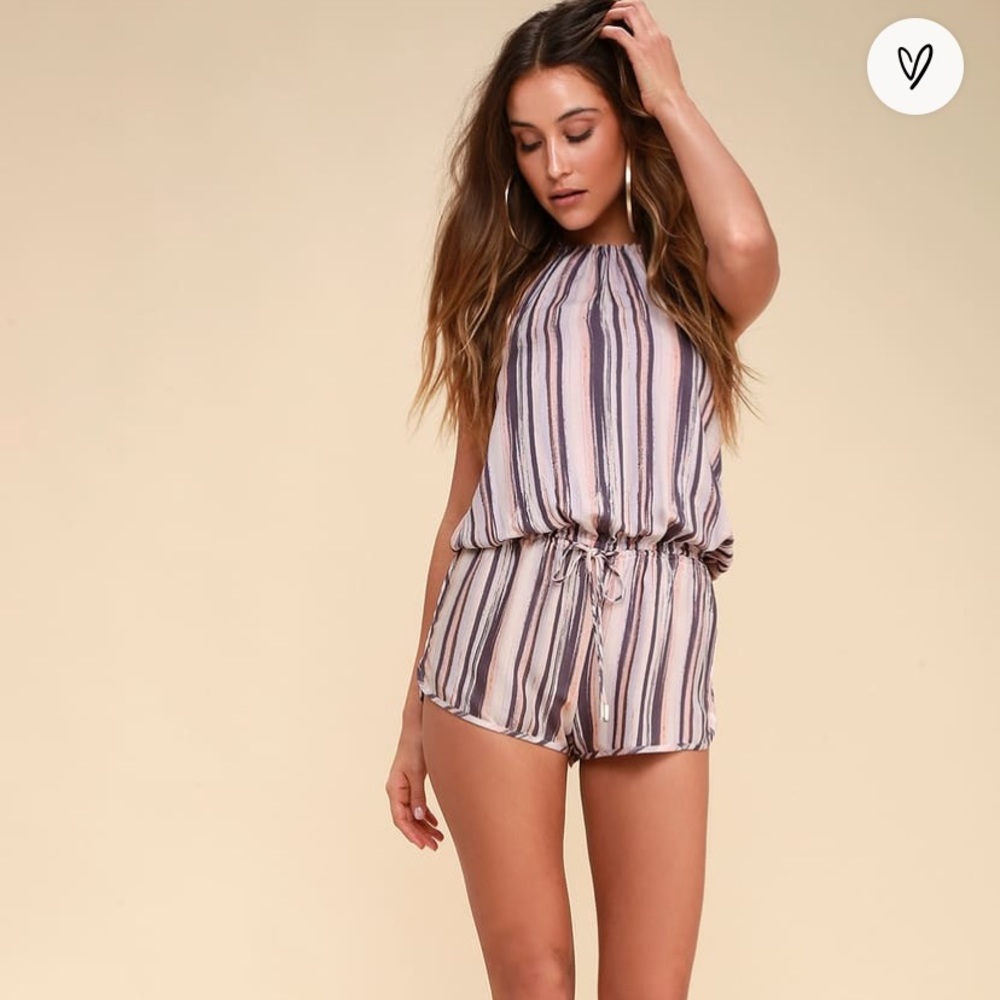 NWT Lulu's Beach Romper